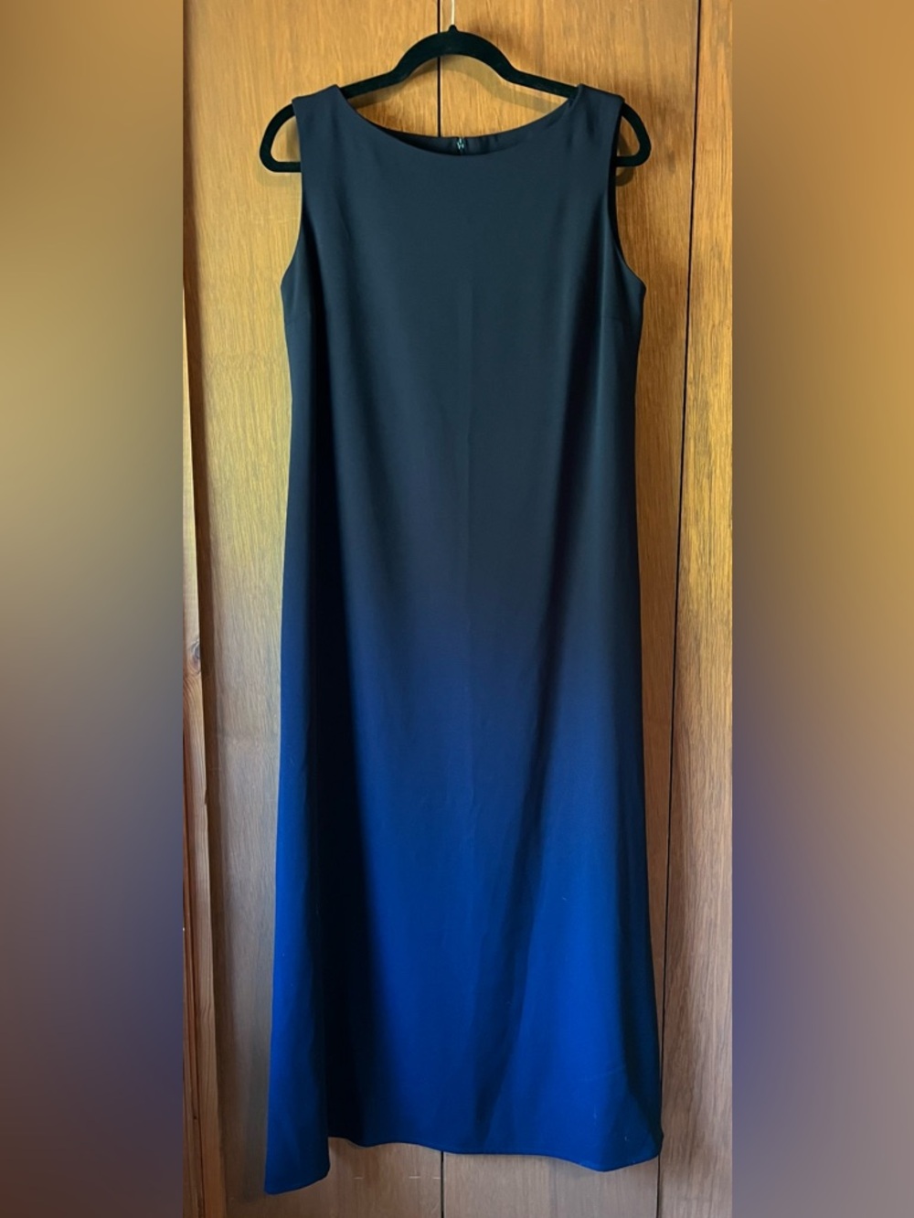 Classy Black Doncaster Sleeveless Maxi Dress Sz 12
